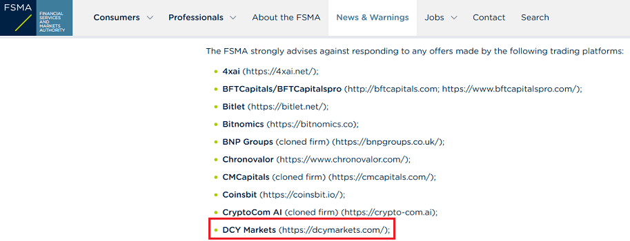 DCYMarkets_FSMA_Warning