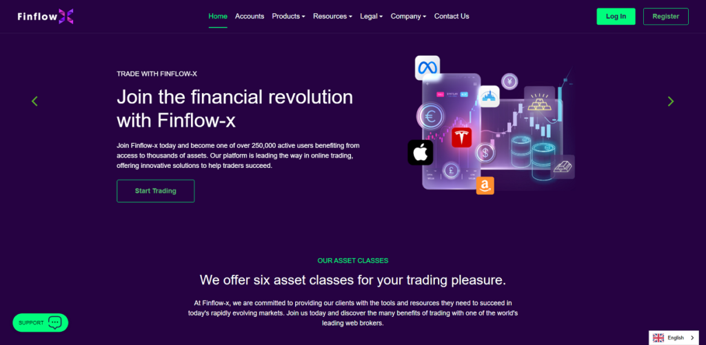 FinflowX Logo