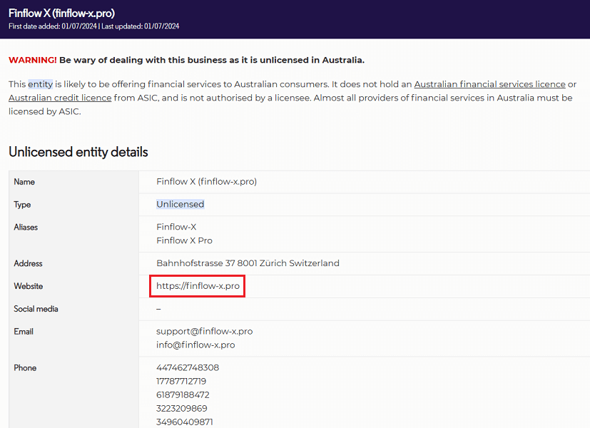 Finflowx_ASIC_warning