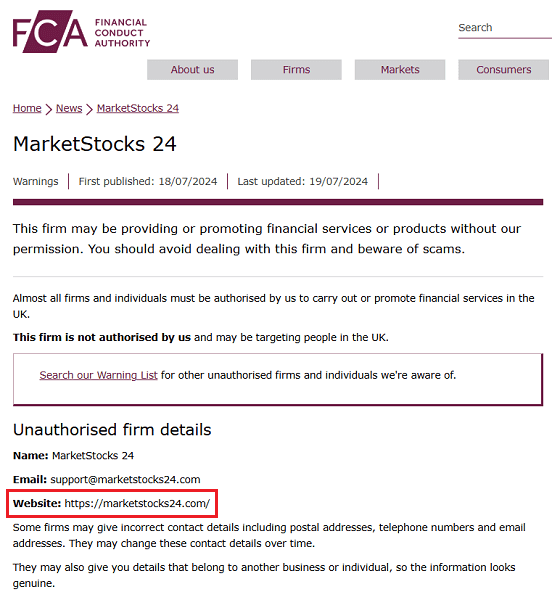 MarketStocks24_FCA_Warning