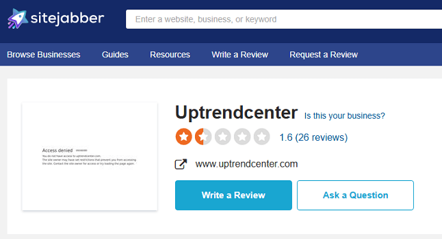 UptrendCenter_sitejabber