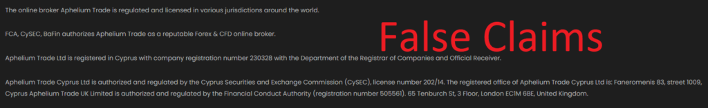 ApheliumTrade_false_claims