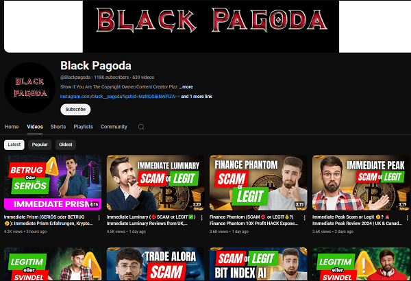 BlackPagoda_youtube_channel