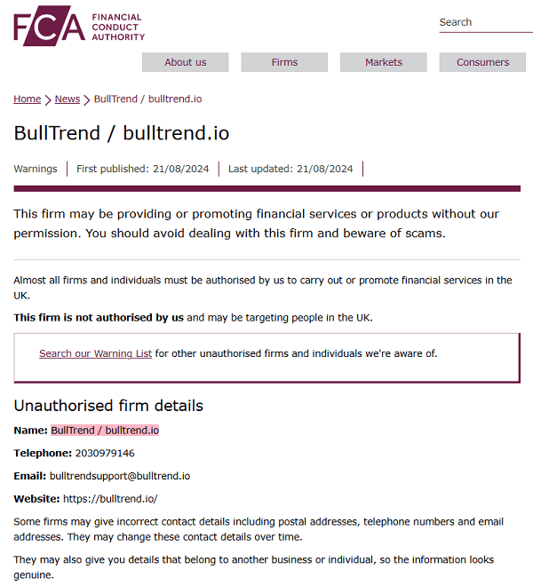 BullTrend_FCA_warning