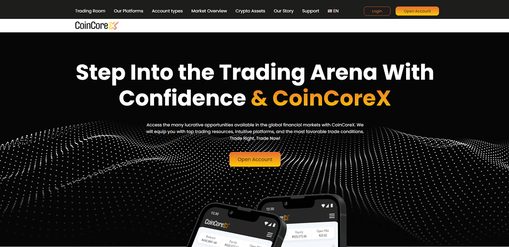 CoinCoreX Logo