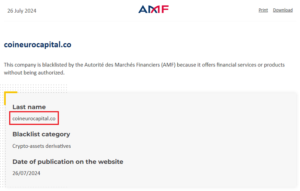 CoinEuroCapital_AMF_Warning