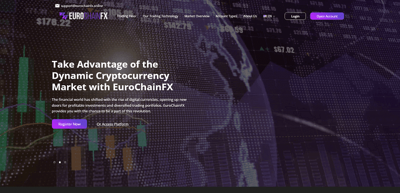 EuroChainFX.com Logo