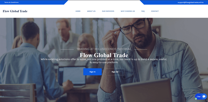 FlowGlobalTrade.online Logo