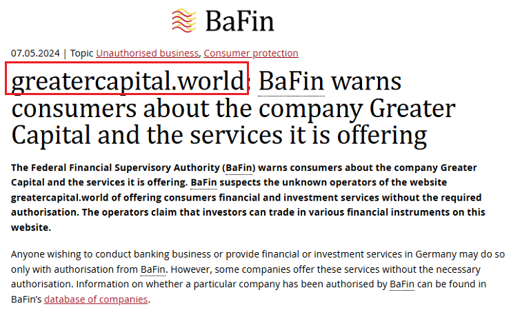 GreaterCapitalworld_BaFin_warning