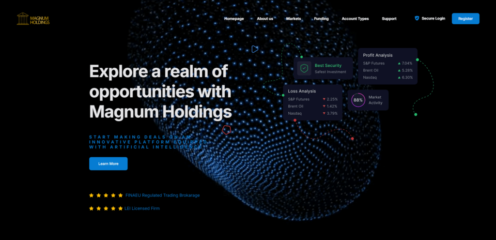 MagnumHoldings.io Logo