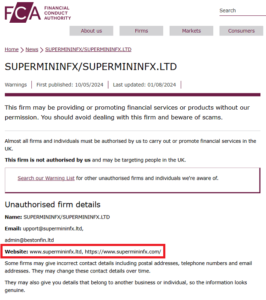 SuperMininFX_FCA_Warning