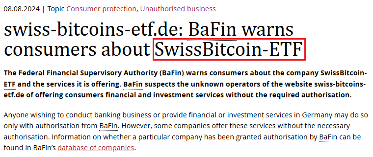 SwissBitcoin-ETF_BaFin_warning