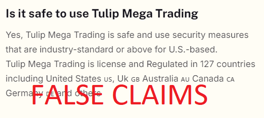 TulipMegaTrading_false_claims