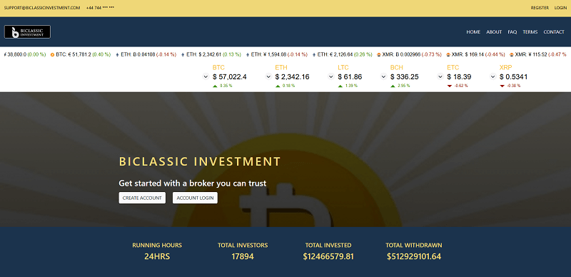 BiclassicInvestment.com Logo