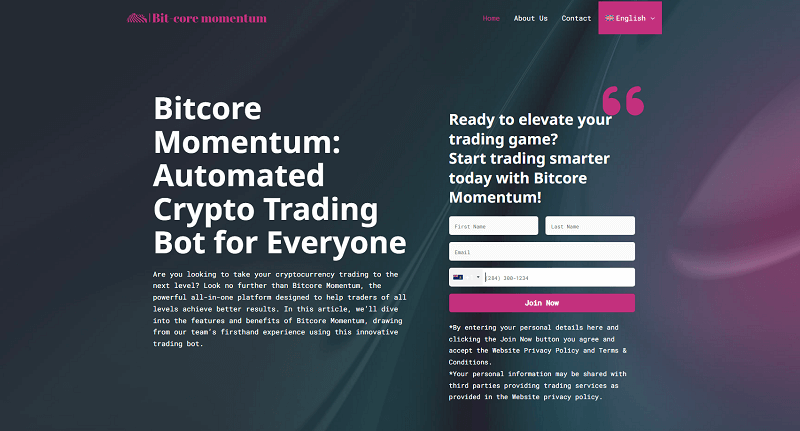 BitcoreMomentum Logo