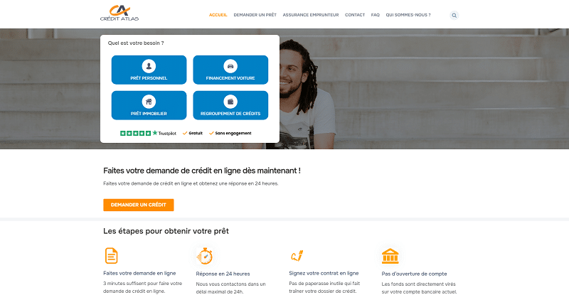 CreditAtlas.fr Logo