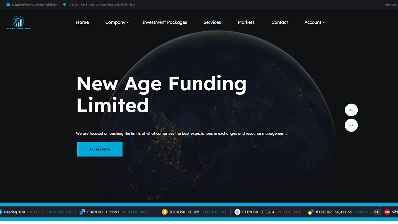 NewAgeFundingLtd.com Logo