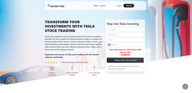 TeslaInvesting.app Logo