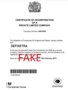 Defixetra_fake_certificate