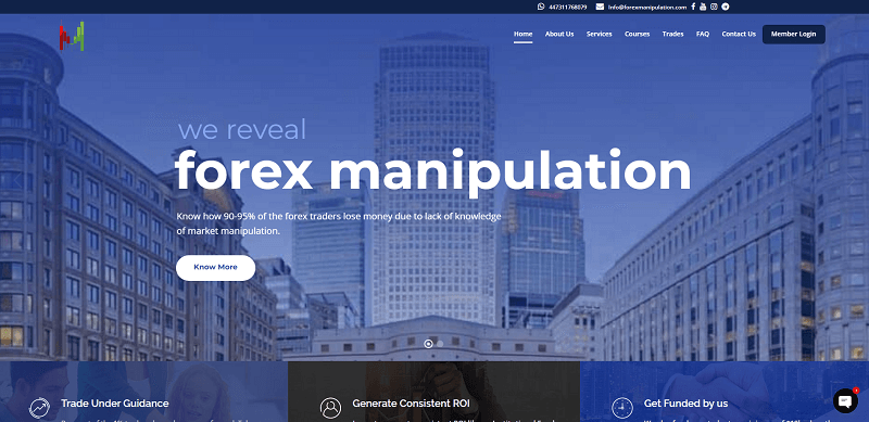 ForexManipulation.com Logo